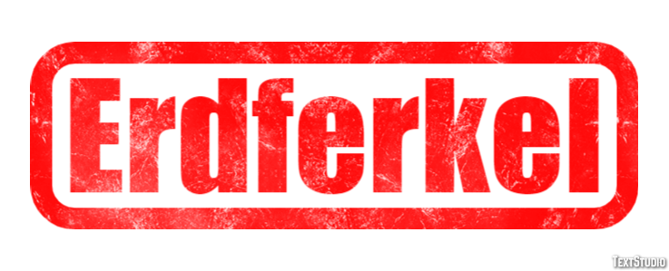 Erdferkel Efekt tekstowy