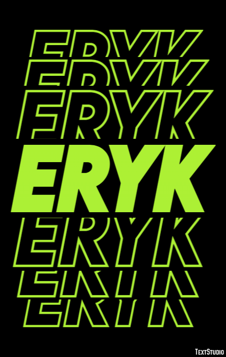 Eryk Efekt tekstowy