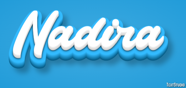 Nadira テキスト効果