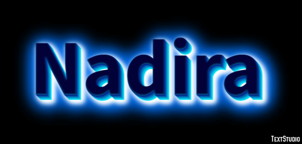 Nadira テキスト効果