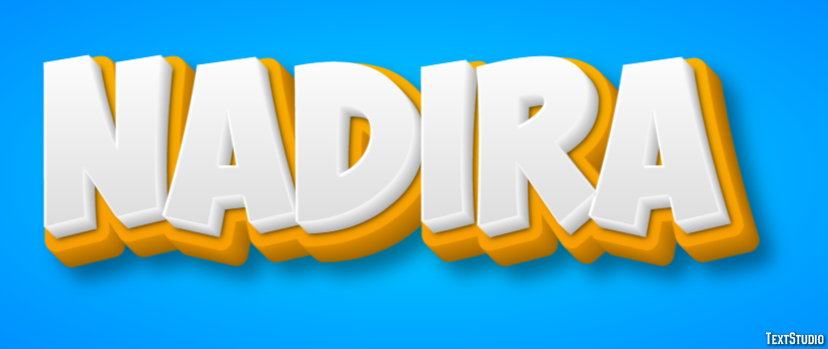 Nadira Text Effect