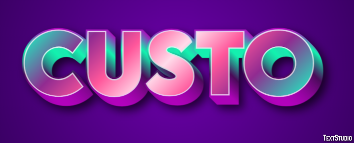 Custo テキスト効果