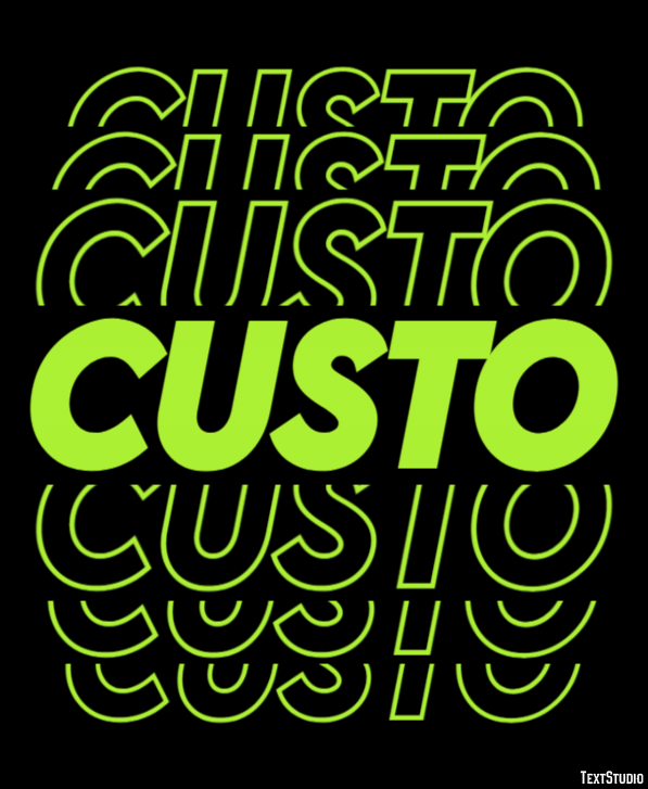 Custo Effet de Texte