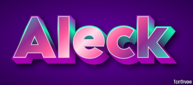 Aleck Text Effect