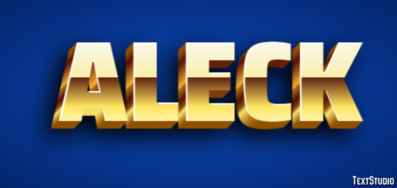 Aleck Text Effect