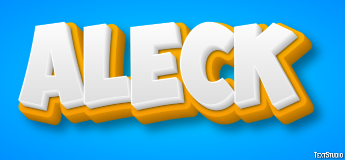 Aleck Text Effect
