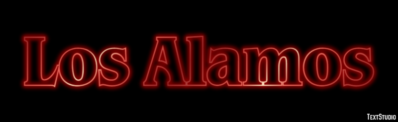 Los Alamos Effetto testo