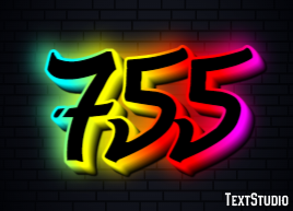 755 テキスト効果