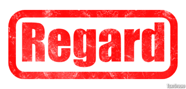 Regard Effet de Texte