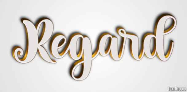 Regard Effet de Texte