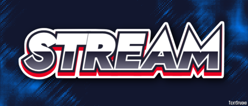 Stream Text Effect