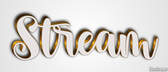 Stream Text Effect