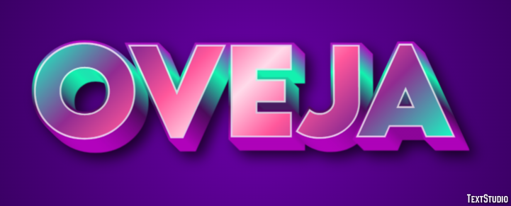 Oveja Effet de texte