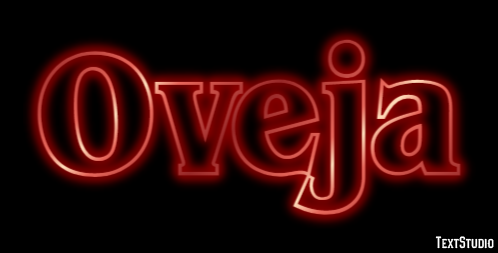 Oveja Effet de texte