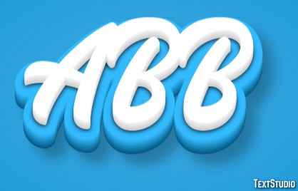 ABB Efeito de texto