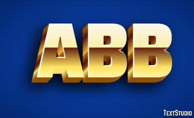 ABB Efeito de texto