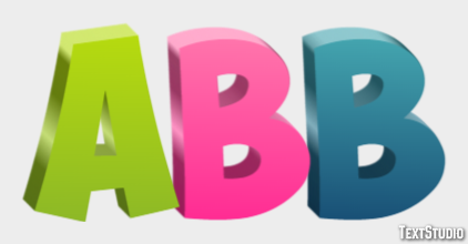 ABB Efeito de texto