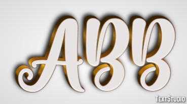 ABB Efeito de texto