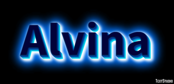 Alvina Text Effect