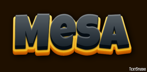 Mesa Efecto de Texto