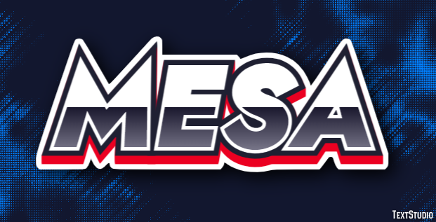 Mesa Efekt tekstowy