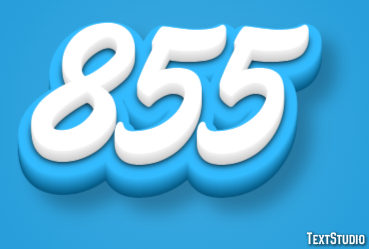 855 Text Effect