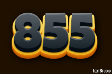 855 Text Effect