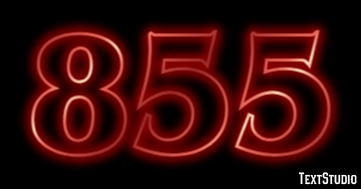 855 Text Effect