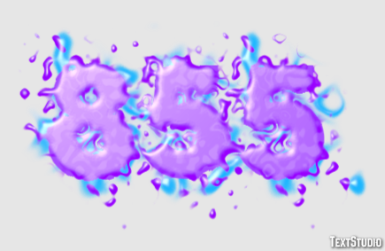 855 Text Effect
