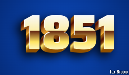 1851 テキスト効果