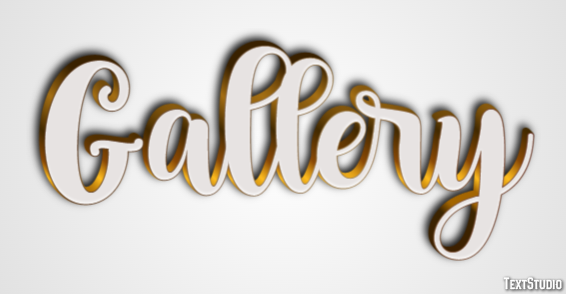 Gallery Effet de Texte