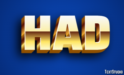 Had Text Effect