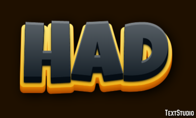 Had Text Effect