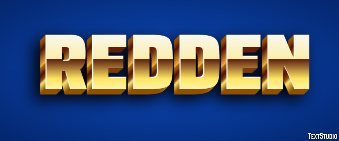 Redden Texteffekt