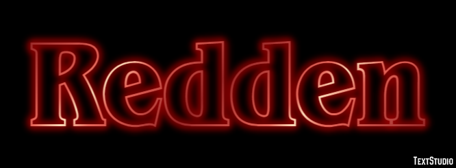 Redden Texteffekt
