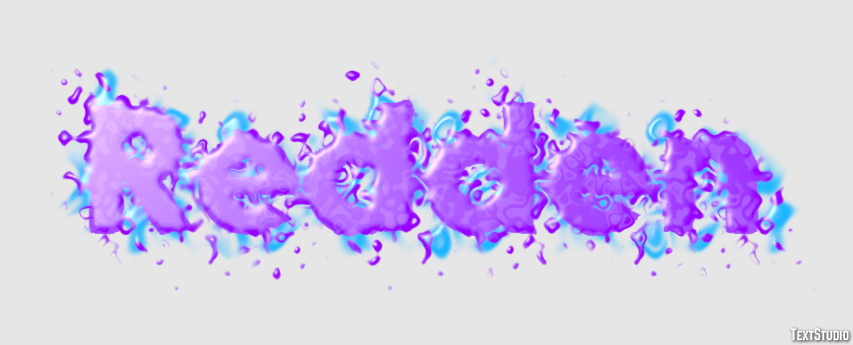 Redden Texteffekt