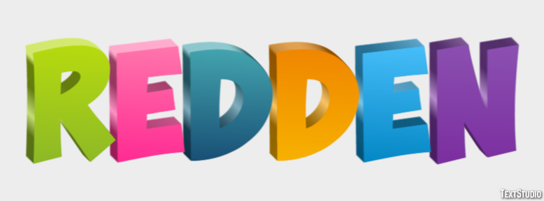 Redden Texteffekt