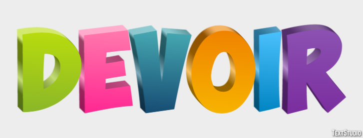 Devoir Effet de Texte