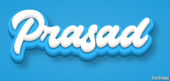 Prasad Text Effect