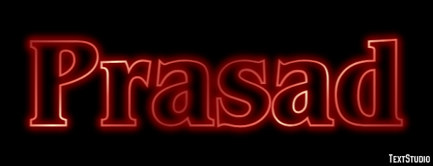 Prasad Text effect