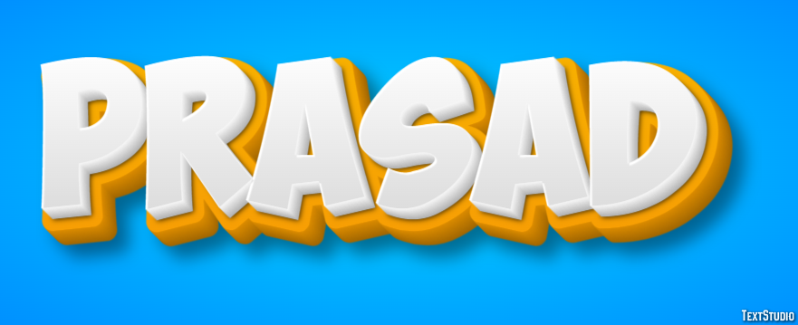 Prasad Text Effect