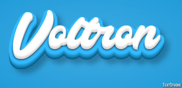Voltron Effet de Texte