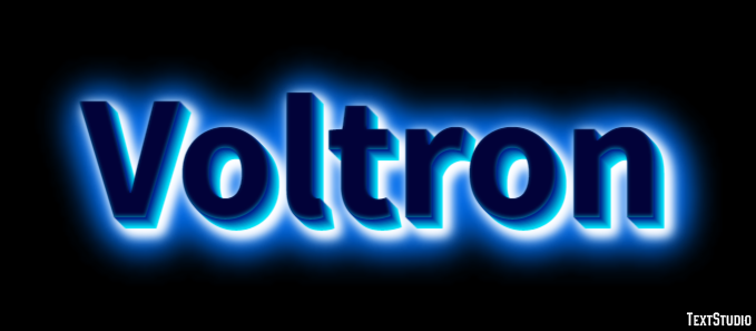 Voltron テキスト効果