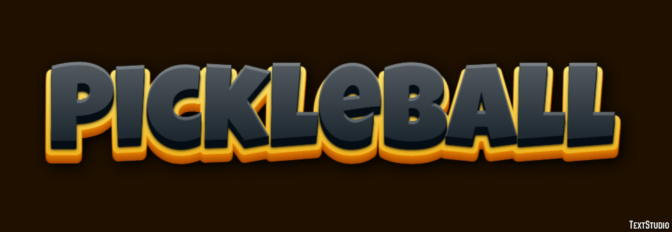 Pickleball Tekst Effect