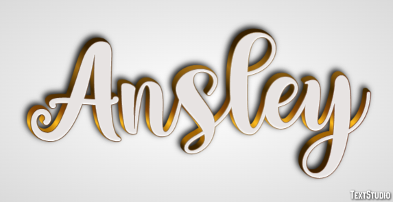 Ansley Text Effect