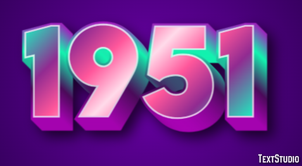 1951 Effetto testo