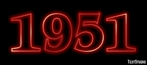 1951 Effetto testo