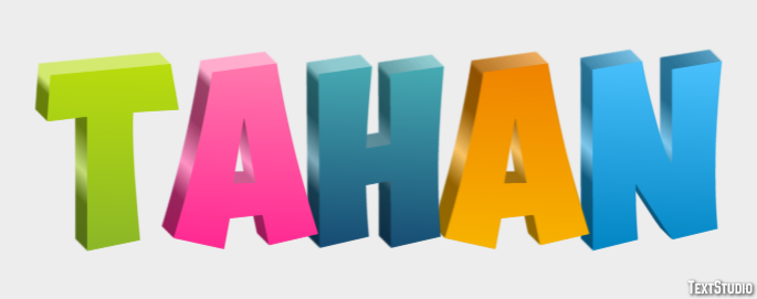 Tahan Texteffekt