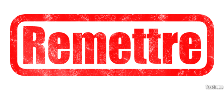 Remettre Text Effect