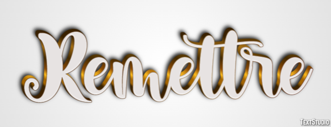 Remettre Effet de Texte